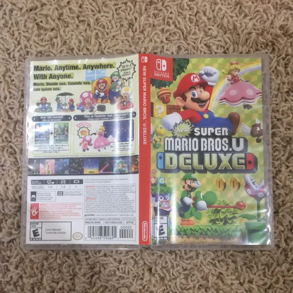 Nintendo Switch Super Mario Bros. U Deluxe Video Game